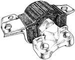 SOPORTE DE MOTOR   (LADO DERECHO) QUBO 1.4
