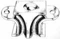 SOPORTE DE MOTOR   TRASERO LADO CAJA MODELO F 14000 C/MOTOR MWM