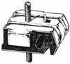 SOPORTE DE MOTOR   TRASERO MOD. FORD FIESTA NAFTERO Y DIESEL