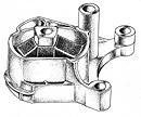 SOPORTE DE MOTOR   LADO CAJA MODELO KA