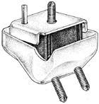 SOPORTE DE MOTOR   DELANTERO LADO DERECHO RANGER DIESEL 2.5