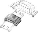 SOPORTE DE MOTOR   DELANTERO (LADO DERECHOF-100 MOTOR MWM AÑO 99/..