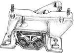 SOPORTE DE MOTOR   (LADO IZQUIERDO) ECOSPORT KINETIC 2.0 (4X2) CAJA IB5