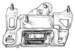 SOPORTE DE MOTOR   (LADO IZQUIERDO) ECOSPORT KINETIC 1.6 MOTOR SIGMA (4X2)