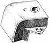 SOPORTE S/TORN P/CAJA VELOC MOD D100 D200 DP200 D400 M/PERKINS M-6354