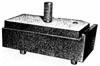 SOPORTE DE MOTOR   DELANTERO MOD D 100 Y D 400 MOTOR SLANT SIX