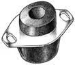 SOPORTE DE MOTOR   (LADO IZQUIERDO) 206 MOTOR1600 Y 307 HDI 110 CV