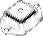 SOPORTE TRAVESAÑO TRASERO MODELO 405. TODOS