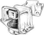 SOPORTE DE MOTOR   HIDRAULICO 307 1.6 16V NAFTERO