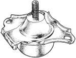 SOPORTE DE MOTOR   (HIDRAULICO) (L/IZQ) CIVIC AÑO2001 AL 2006