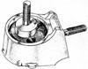 SOPORTE DE MOTOR   DELANTERO IZQUIERDO MODELO R 21