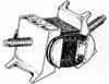 SOPORTE DE MOTOR   TRASERO MODELO RENAULT 21