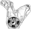 SOPORTE DE MOTOR   LADO IZQUIERDO EXPRESS DIESEL