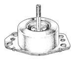 SOPORTE DE MOTOR   (LADO DERECHO) MASTER