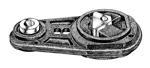 SOPORTE DE MOTOR   TRASERO MEGANE II MOTOR F9Q/F4R