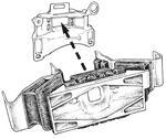 REPUESTO SOPORTE DE MOTOR   (L/IZQ) FLUENCE/MEGANE III 2.0 (CAJA 6TA)