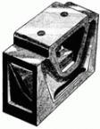 SOPORTE DE MOTOR   TRASERO AGUJEROS 1/2"