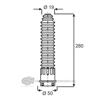 FUELLES SUSPENSION DEL. RENAULT R19 (88-00) / R21 (86-9