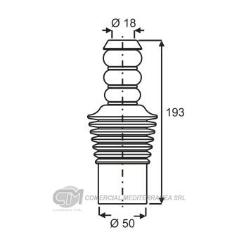 FUELLES SUSPENSION DEL. RENAULT CLIO 2 (00..) / DUSTER (11..