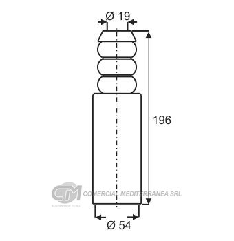 FUELLES SUSPENSION DEL. RENAULT CLIO (91-99) KANGOO (99