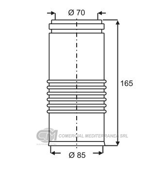 FUELLES SUSPENSION DEL. FIAT TIPO (92-98)