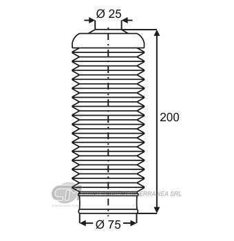 FUELLES SUSPENSION DEL. FORD ESCORT (94-97) / ORION (93-97