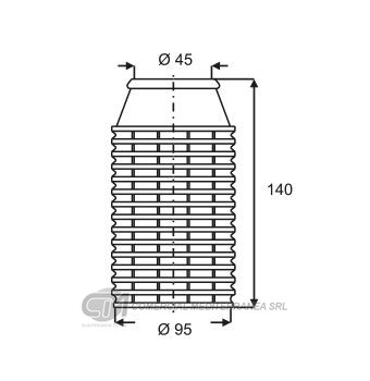 FUELLES SUSPENSION DEL. CHEVROLET ASTRA (96..) / MONZA (82