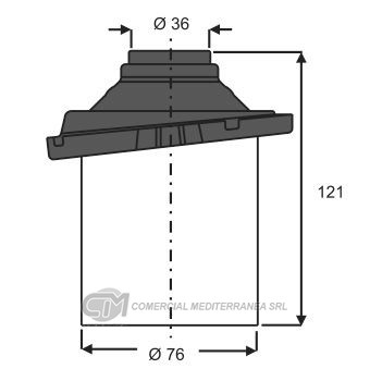 FUELLES SUSPENSION DEL. CHEVROLET CORSA 2 (02-11) / MERIVA