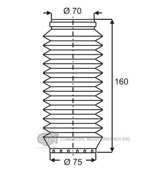 FUELLES SUSPENSION TRAS. FORD ORION (93-97) / FOCUS (99/12)