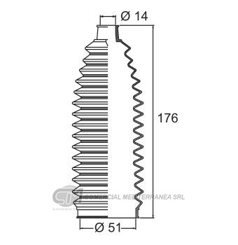 FUELLES DIRECCION TOYOTA COROLLA (02...) (HIDRAULICA