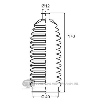 FUELLES DIRECCION HONDA NEW CIVIC (10..) FIT (03-09) (HI