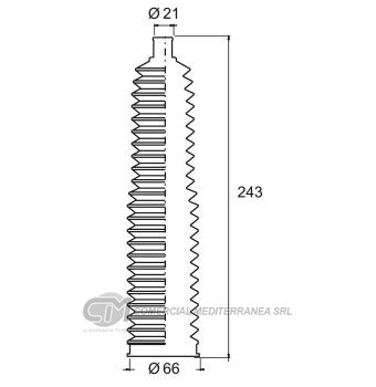 FUELLES DIRECCION V.W. PASSAT (95..)- (IZQ DER)