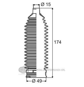 FUELLES DIRECCION V.W. BORA (00-14) FOX FOX CROSS 