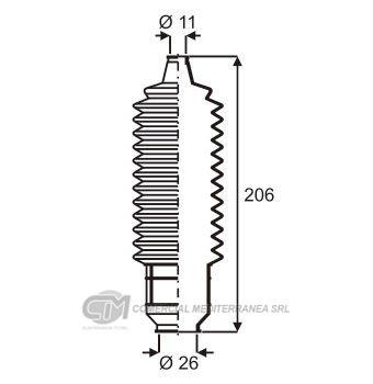 FUELLES DIRECCION FORD SIERRA 1.6 2.3 (..92) TAUNUS (
