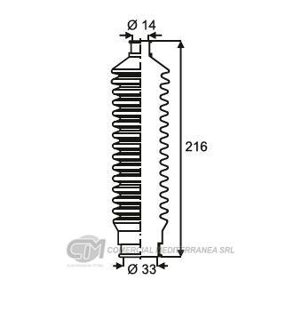FUELLES DIRECCION FORD COURRIER (97-11) ESCORT (96-03