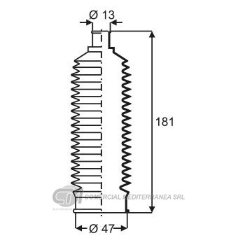 FUELLES DIRECCION FORD COURRIER (97..) ECOSPORT 4WD (02..)