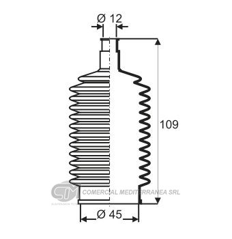 FUELLES DIRECCION FIAT 128 (...91) 147 (85-98) DUNA