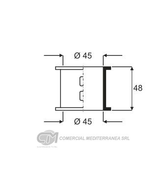 FUELLES DIRECCION SOPORTE DE CAJA  DIR. RENAULT R9 (85-97) 