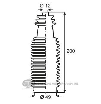 FUELLES DIRECCION CITROEN BERLINGO (02..) BX (90-93) 