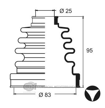KIT TRANSMISION CITROEN C4 (07..) C5 (02-09) / FIAT