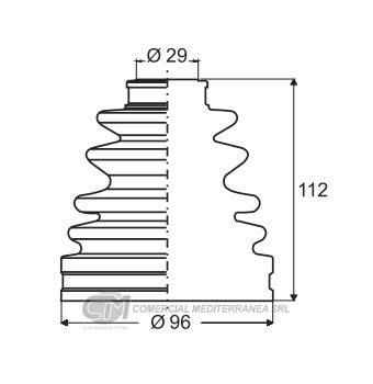 KIT TRANSMISION TOYOTA HILUX SW4 (98-02) (CAJA IZQ