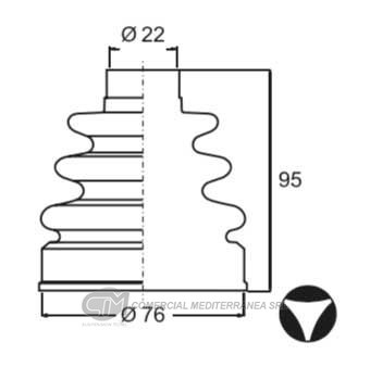 KIT TRANSMISION HONDA FIT (03-09) / VW. BORA (00-14)
