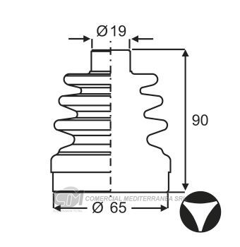 KIT TRANSMISION CHEVROLET SPARK (08..) ( CON LOBUL