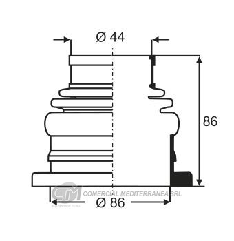 KIT TRANSMISION RENAULT LOGAN I / II (07..) SANDERO
