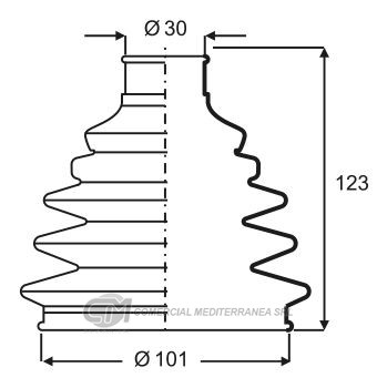 KIT TRANSMISION VW. AMAROK (10..) PASSAT (95