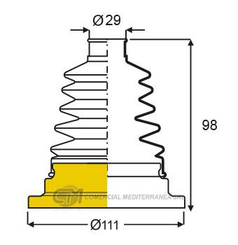 KIT TRANSMISION VW. AMAROK (10..) PASSAT (95..
