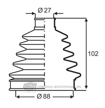 KIT TRANSMISION RENAULT DUSTER (11..) OROCH (17..) 