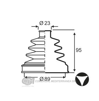 KIT TRANSMISION RENAULT FLUENCE (10..) / KWID (18..) /
