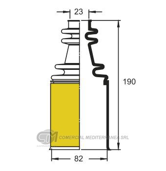 KIT TRANSMISION RENAULT MASTER (99-12) (CON CHAPA