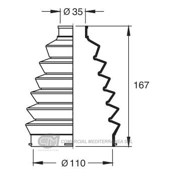 KIT TRANSMISION CITROEN JUMPER (96..) / PEUGEOT BOXER